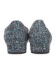 Ann Mashburn Tweed Tweed Pattern Ballet Flats