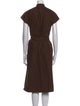Ann Mashburn Mock Neck Midi Length Dress