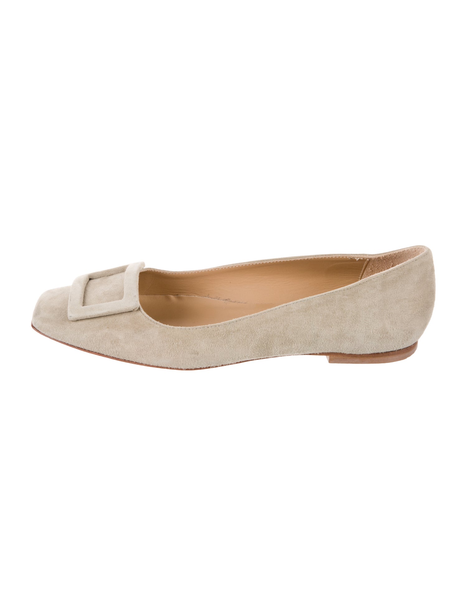 Ann Mashburn Suede Ballet Flats