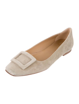 Ann Mashburn Suede Ballet Flats