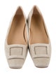Ann Mashburn Suede Ballet Flats