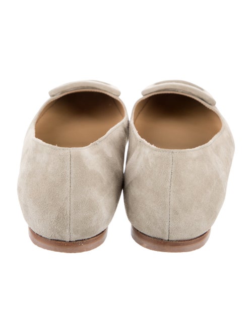 Ann Mashburn Suede Ballet Flats