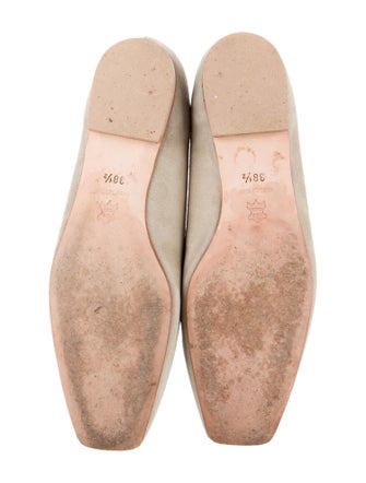 Ann Mashburn Suede Ballet Flats
