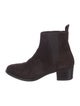 Ann Mashburn Suede Chelsea Boots