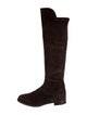 Ann Mashburn Suede Riding Boots