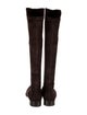 Ann Mashburn Suede Riding Boots