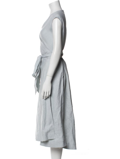 Ann Mashburn Linen Knee-Length Dress