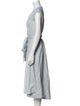 Ann Mashburn Linen Knee-Length Dress