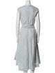 Ann Mashburn Linen Knee-Length Dress