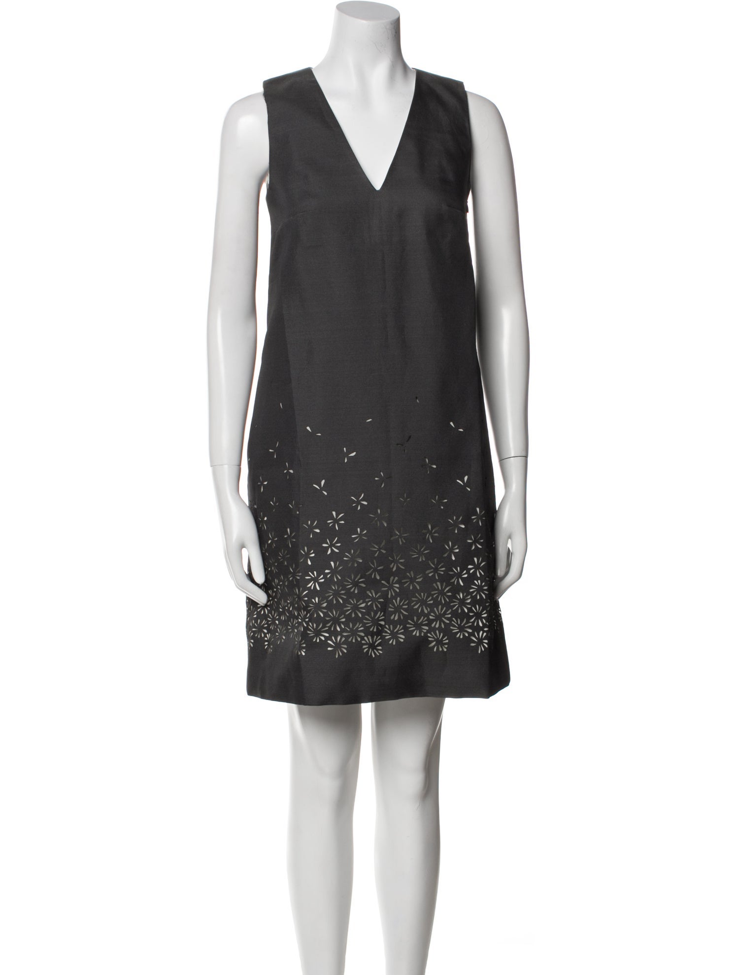 Ann Mashburn V-Neck Mini Dress