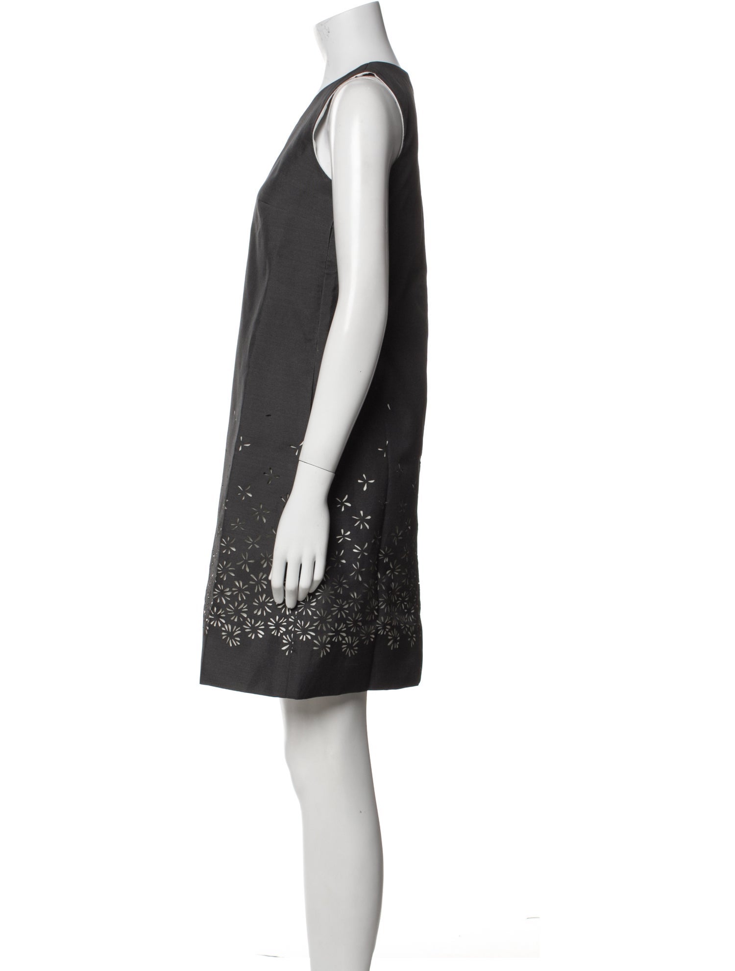 Ann Mashburn V-Neck Mini Dress