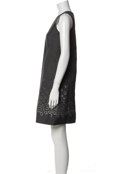 Ann Mashburn V-Neck Mini Dress