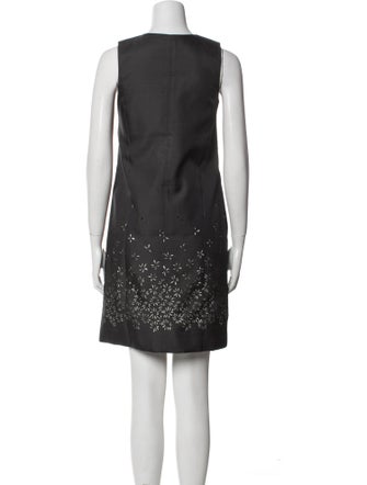 Ann Mashburn V-Neck Mini Dress