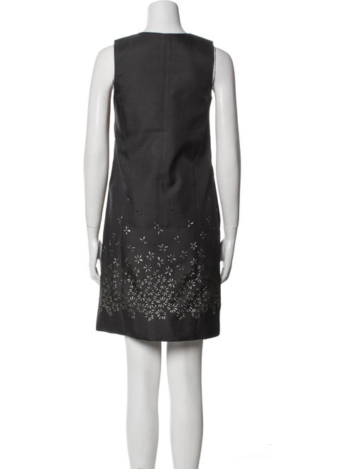 Ann Mashburn V-Neck Mini Dress