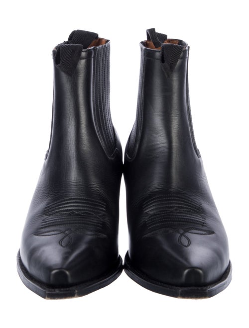 Ann Mashburn Leather Chelsea Boots