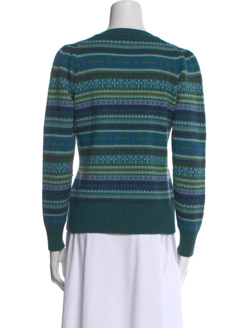 Ann Mashburn Merino Wool Striped Sweater