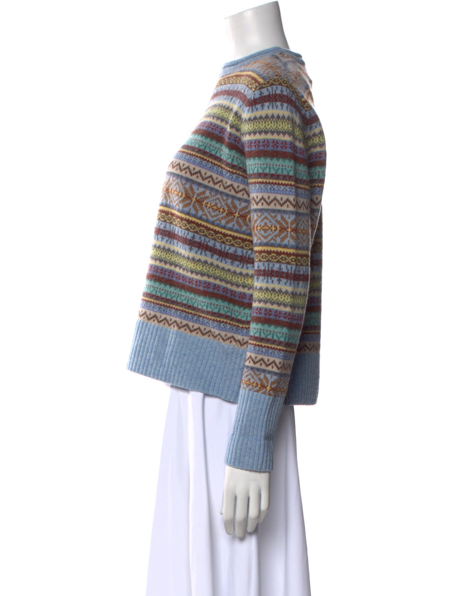 Ann Mashburn Lambswool Striped Sweater