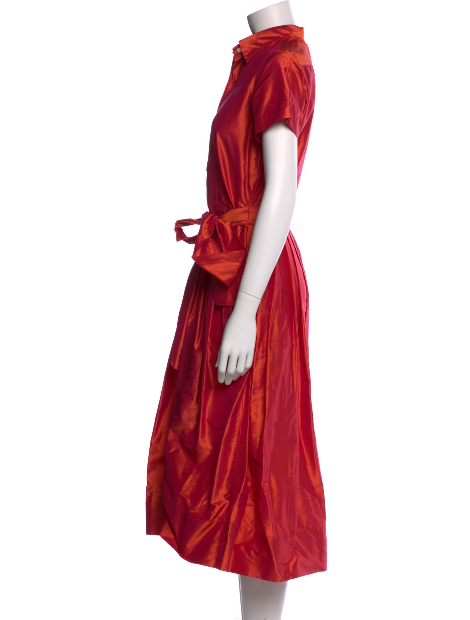 Ann Mashburn Silk Midi Length Dress w/ Tags