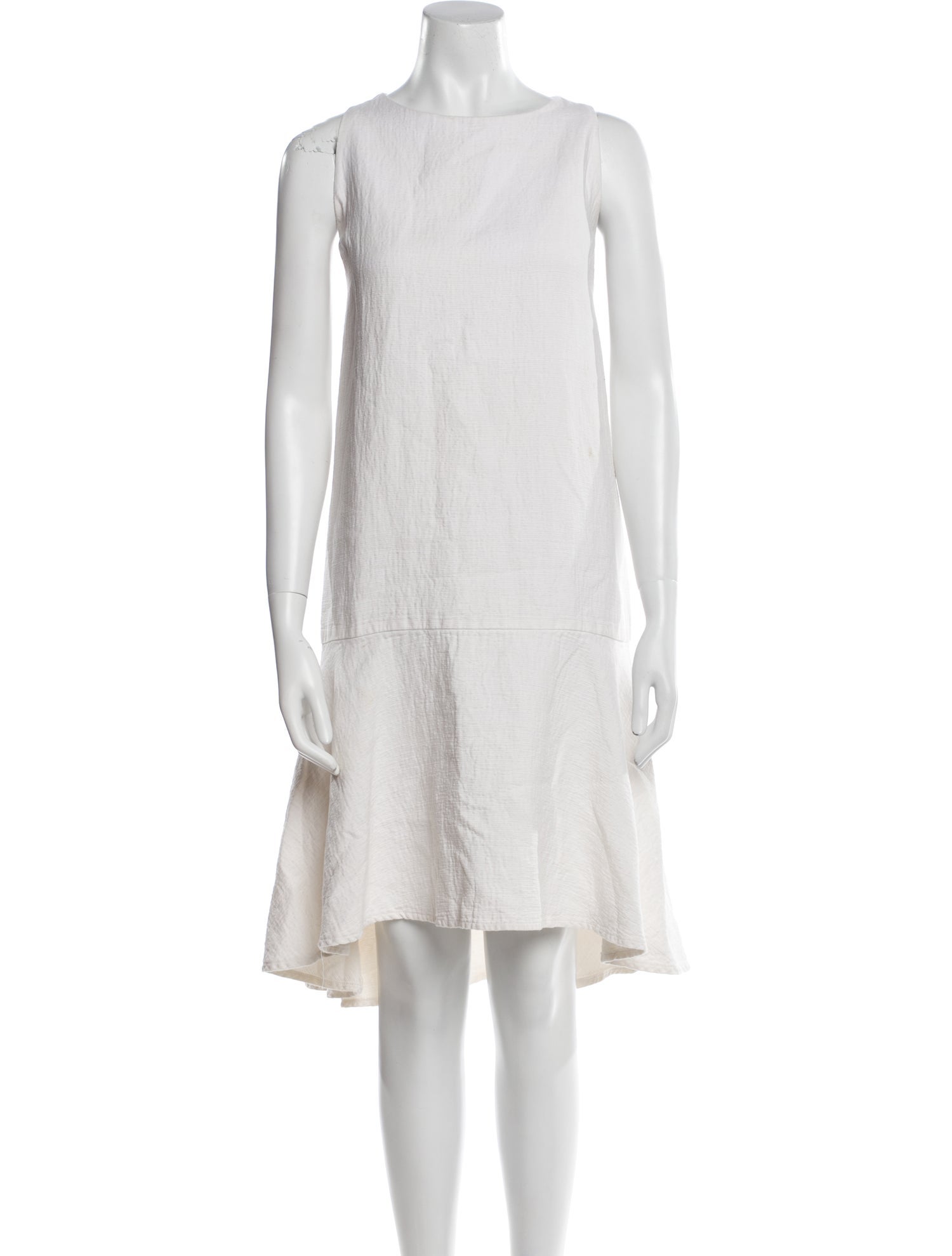 Ann Mashburn Bateau Neckline Midi Length Dress