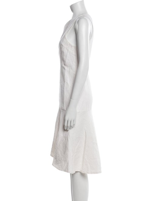 Ann Mashburn Bateau Neckline Midi Length Dress