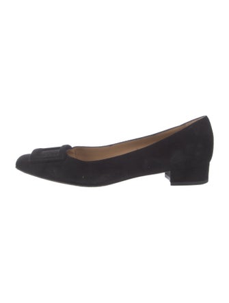 Ann Mashburn Suede Pumps