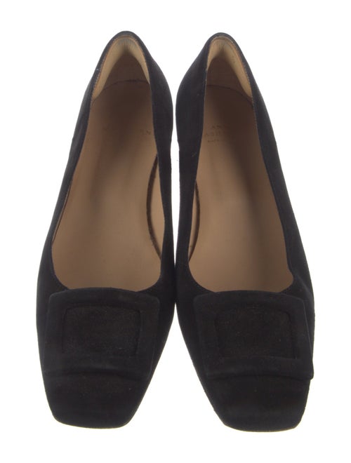 Ann Mashburn Suede Pumps