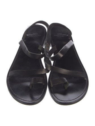 Ann Mashburn Leather Slingback Sandals