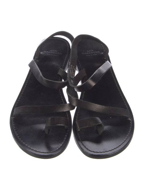 Ann Mashburn Leather Slingback Sandals