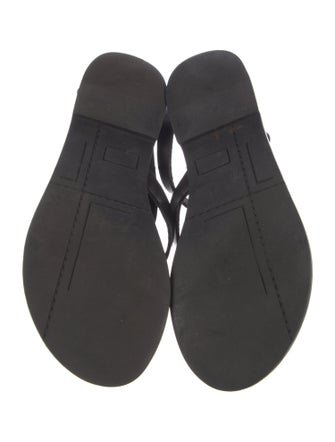 Ann Mashburn Leather Slingback Sandals