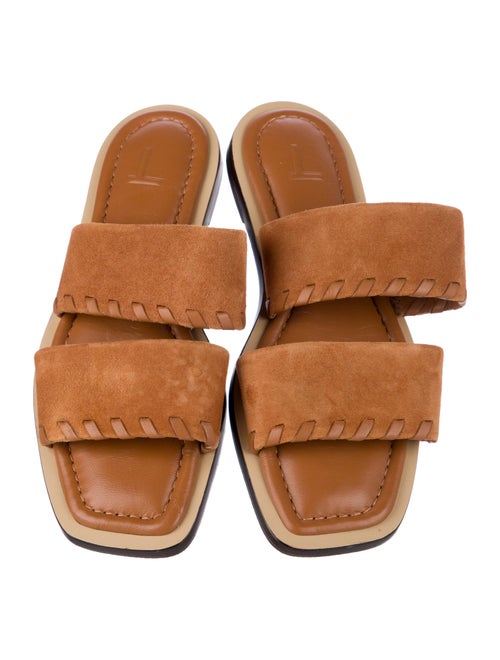 Ann Mashburn Suede Slides