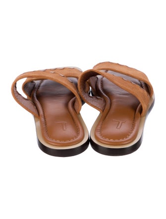 Ann Mashburn Suede Slides