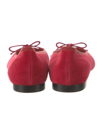 Ann Mashburn Suede Ballet Flats