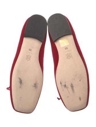 Ann Mashburn Suede Ballet Flats