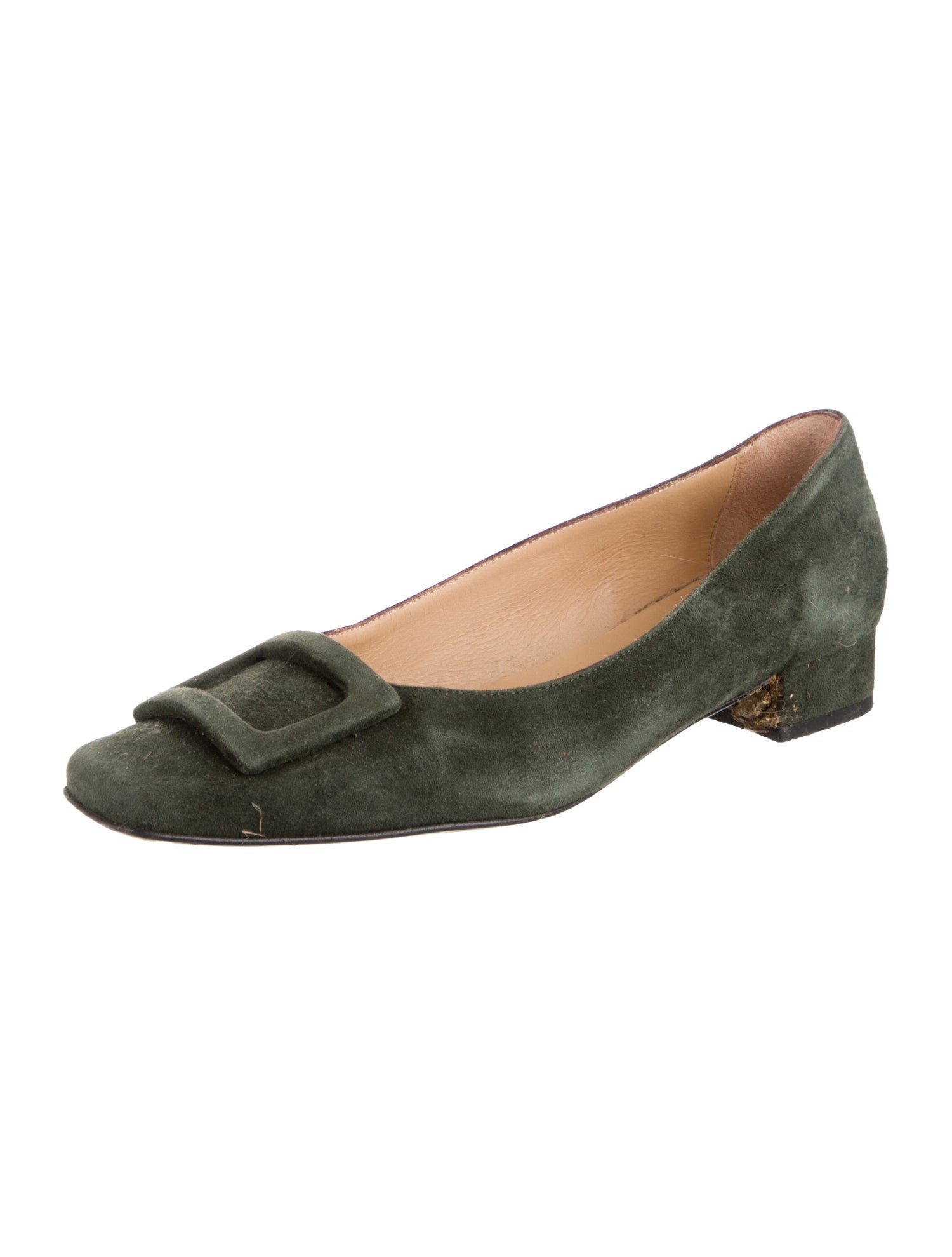 Ann Mashburn Suede Pumps