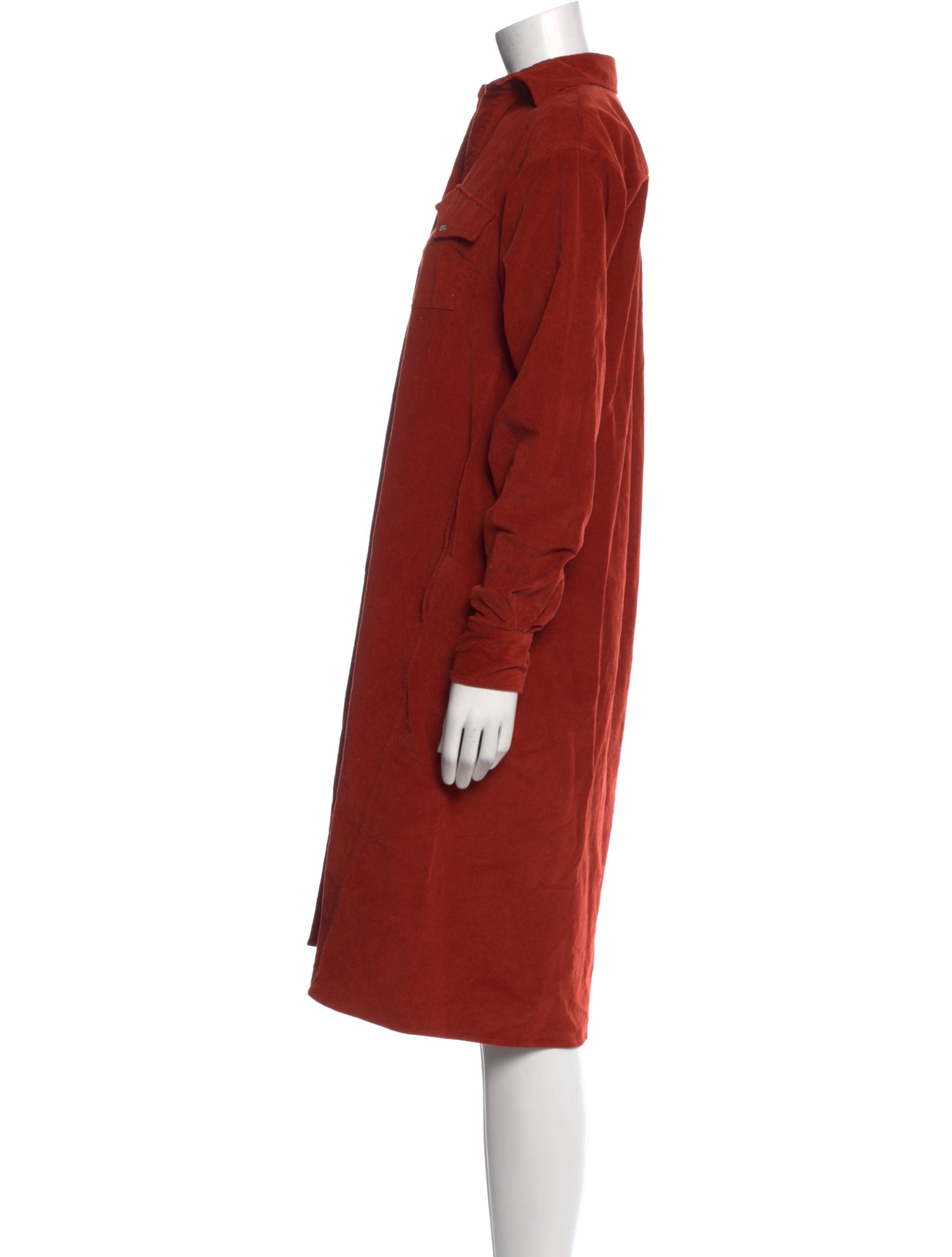 Ann Mashburn Mock Neck Knee-Length Dress