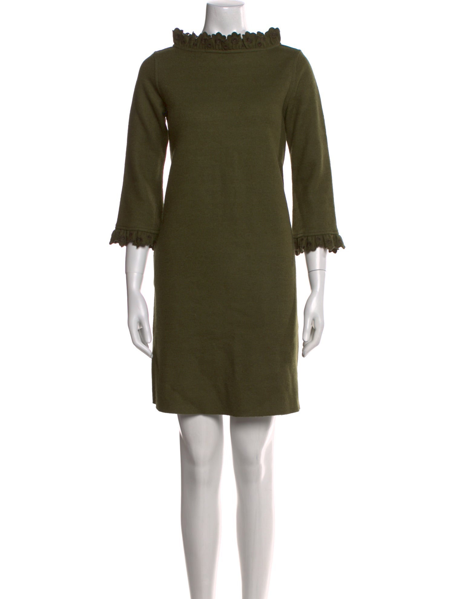 Ann Mashburn Wool Mini Dress
