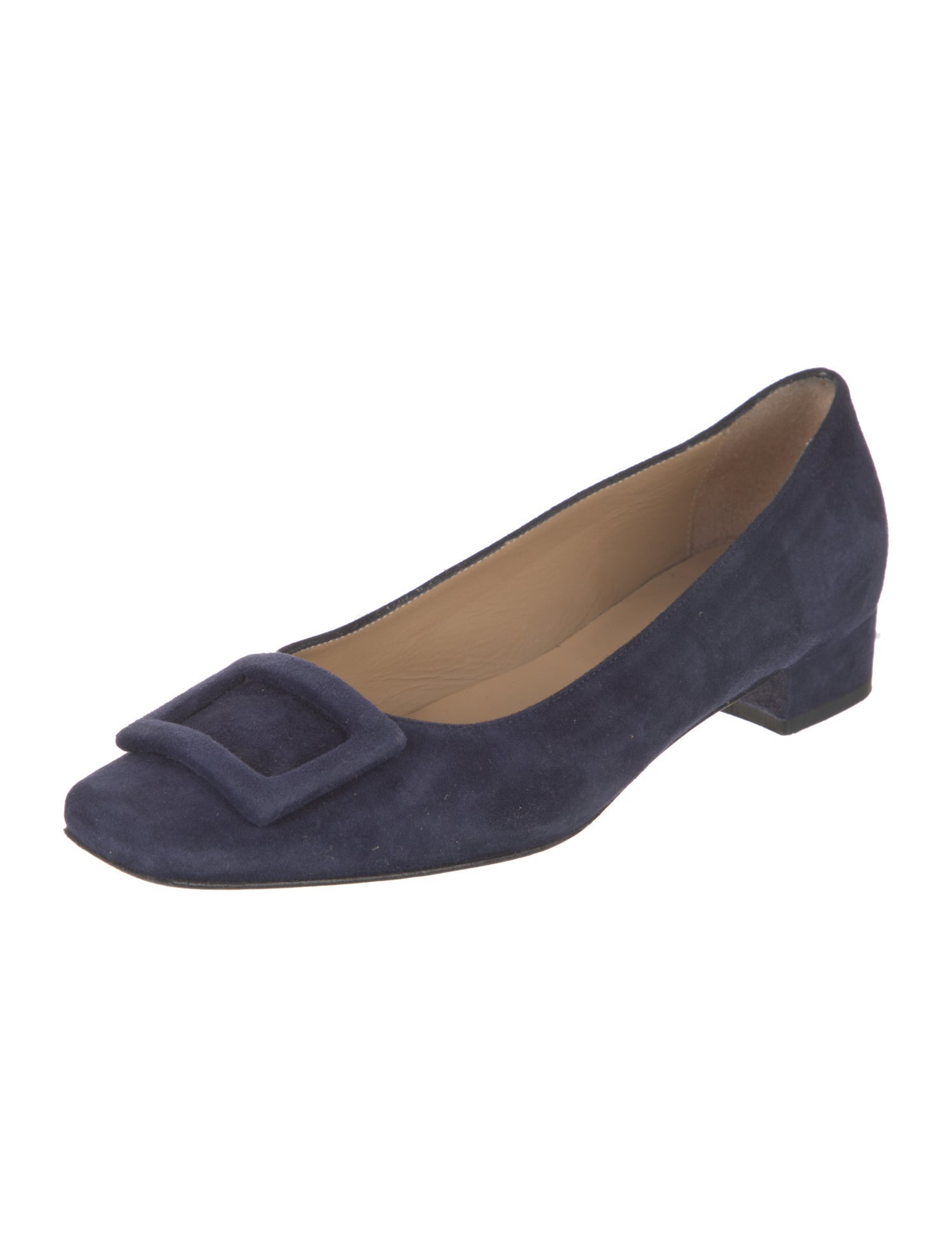 Ann Mashburn Suede Pumps