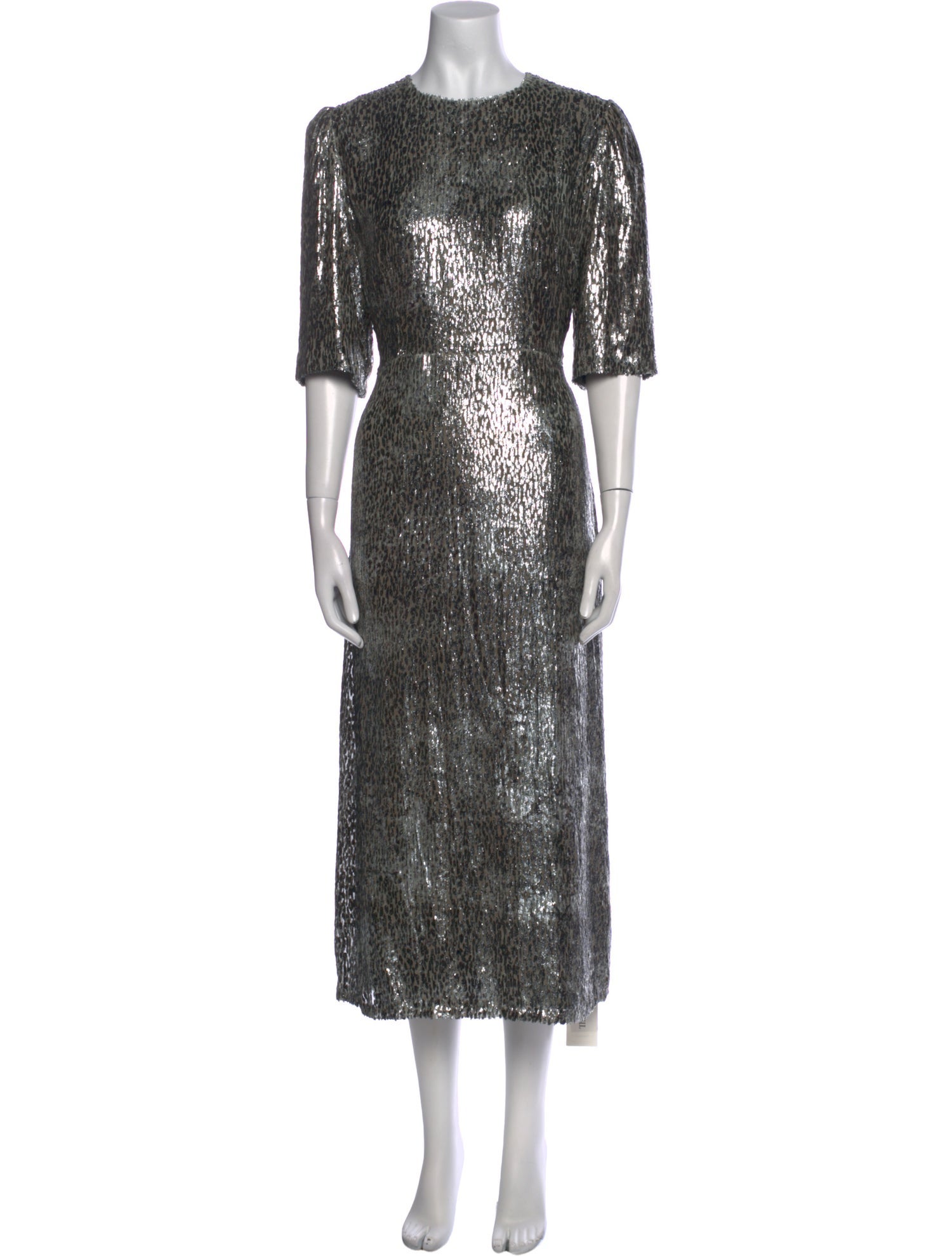 Ann Mashburn Crew Neck Long Dress