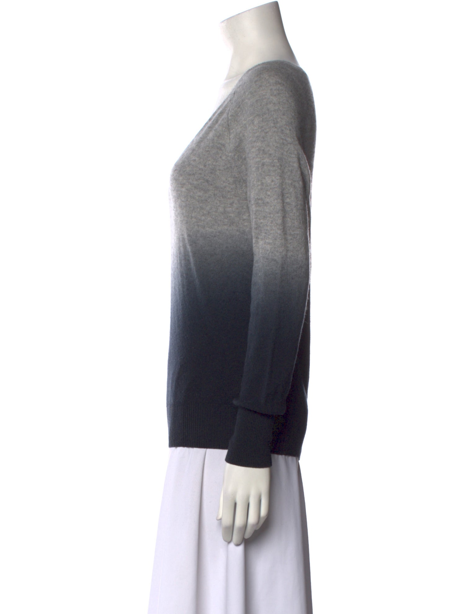 Amicale Cashmere V-Neck Sweater