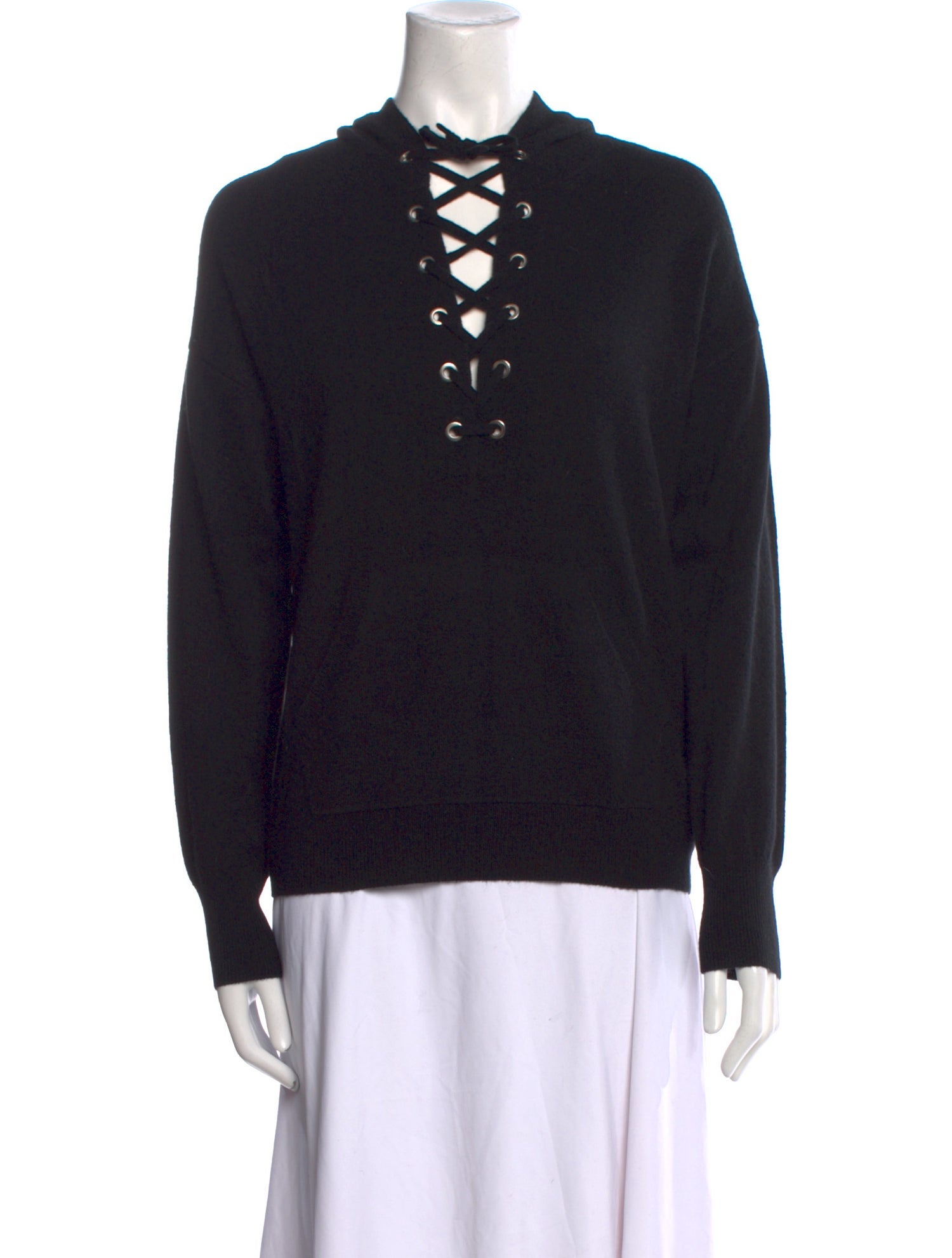 Amicale Cashmere V-Neck Sweater