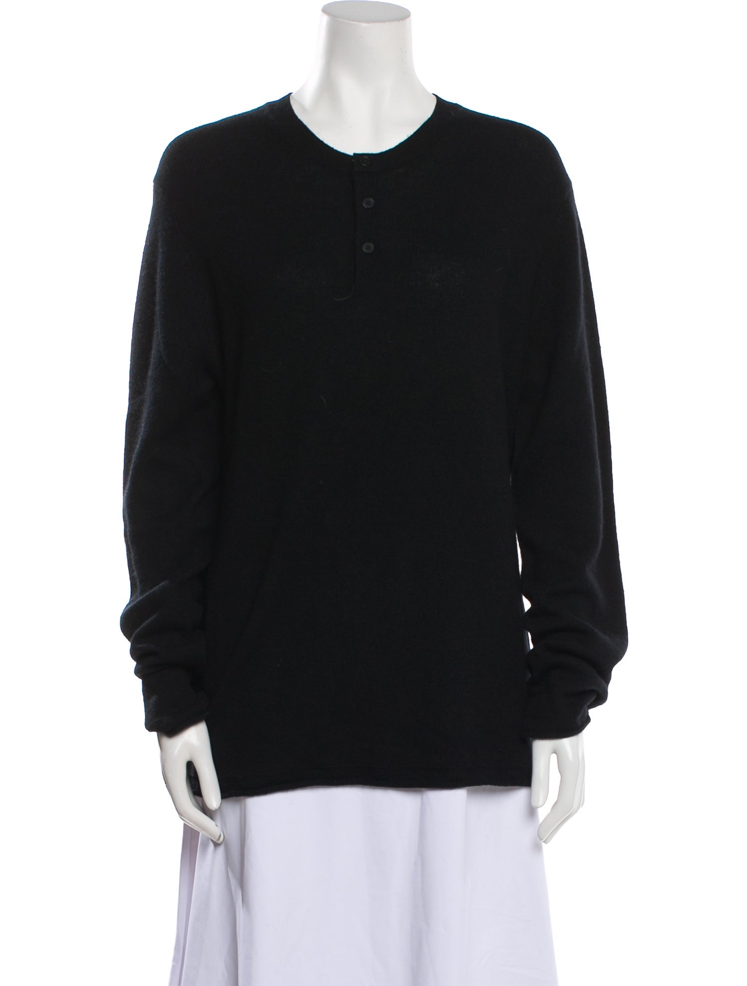 Amicale Cashmere Scoop Neck Sweater