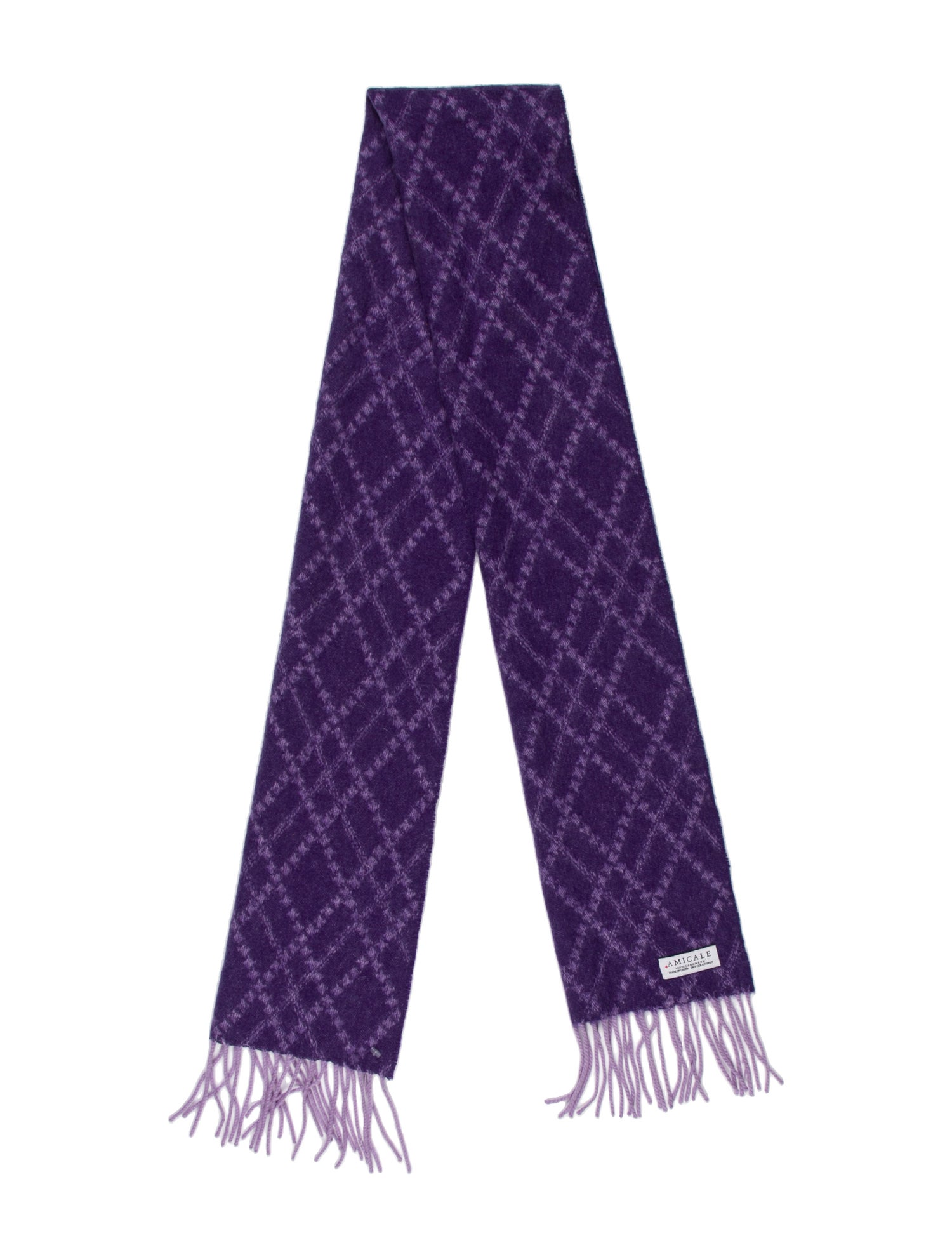 Amicale Cashmere Printed Scarf
