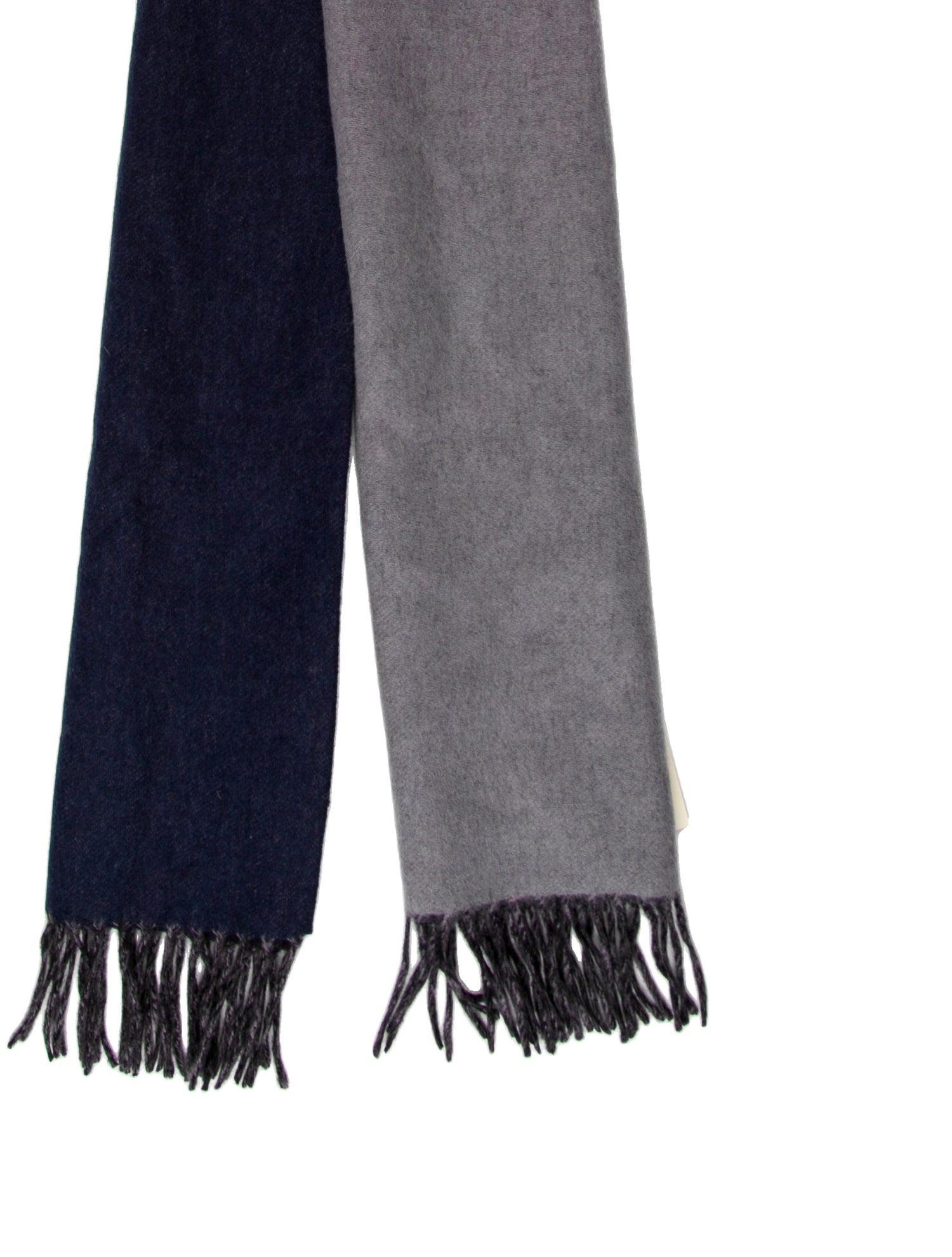 Amicale Wool Colorblock Pattern Scarf w/ Tags