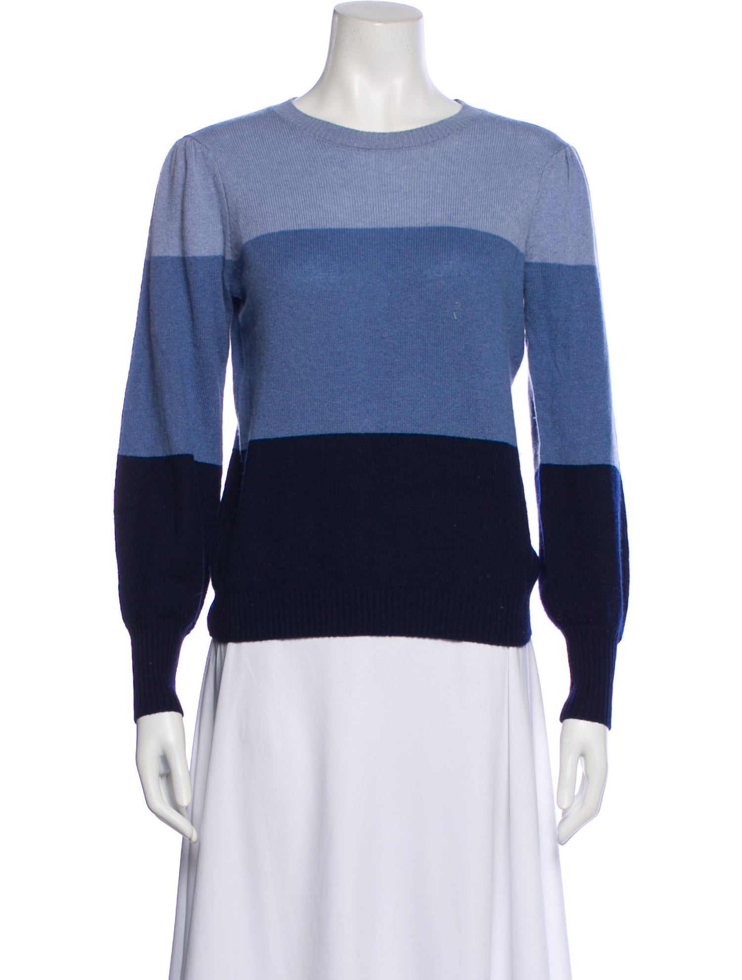 Amicale Cashmere Striped Sweater
