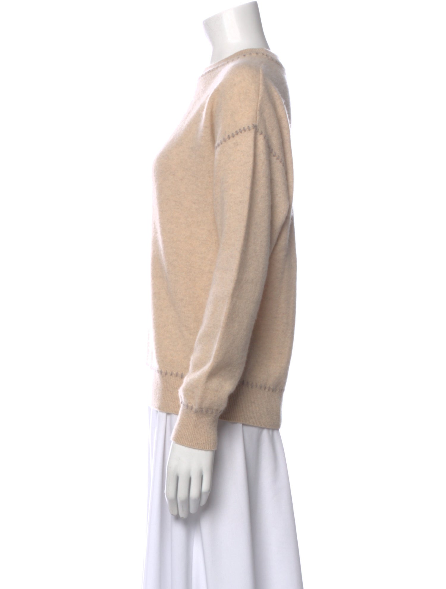 Amicale Cashmere Crew Neck Sweater