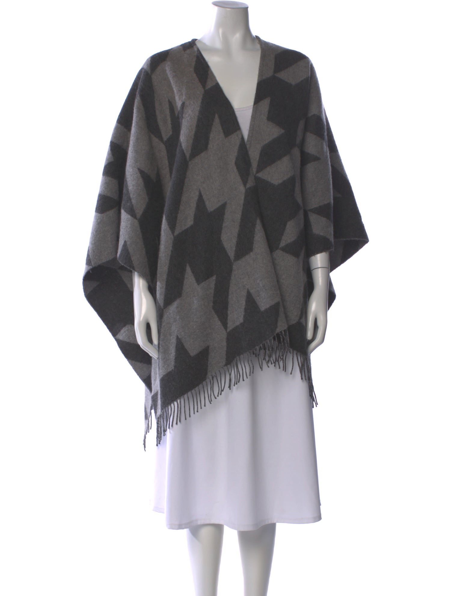 Amicale Merino Wool Printed Sweater