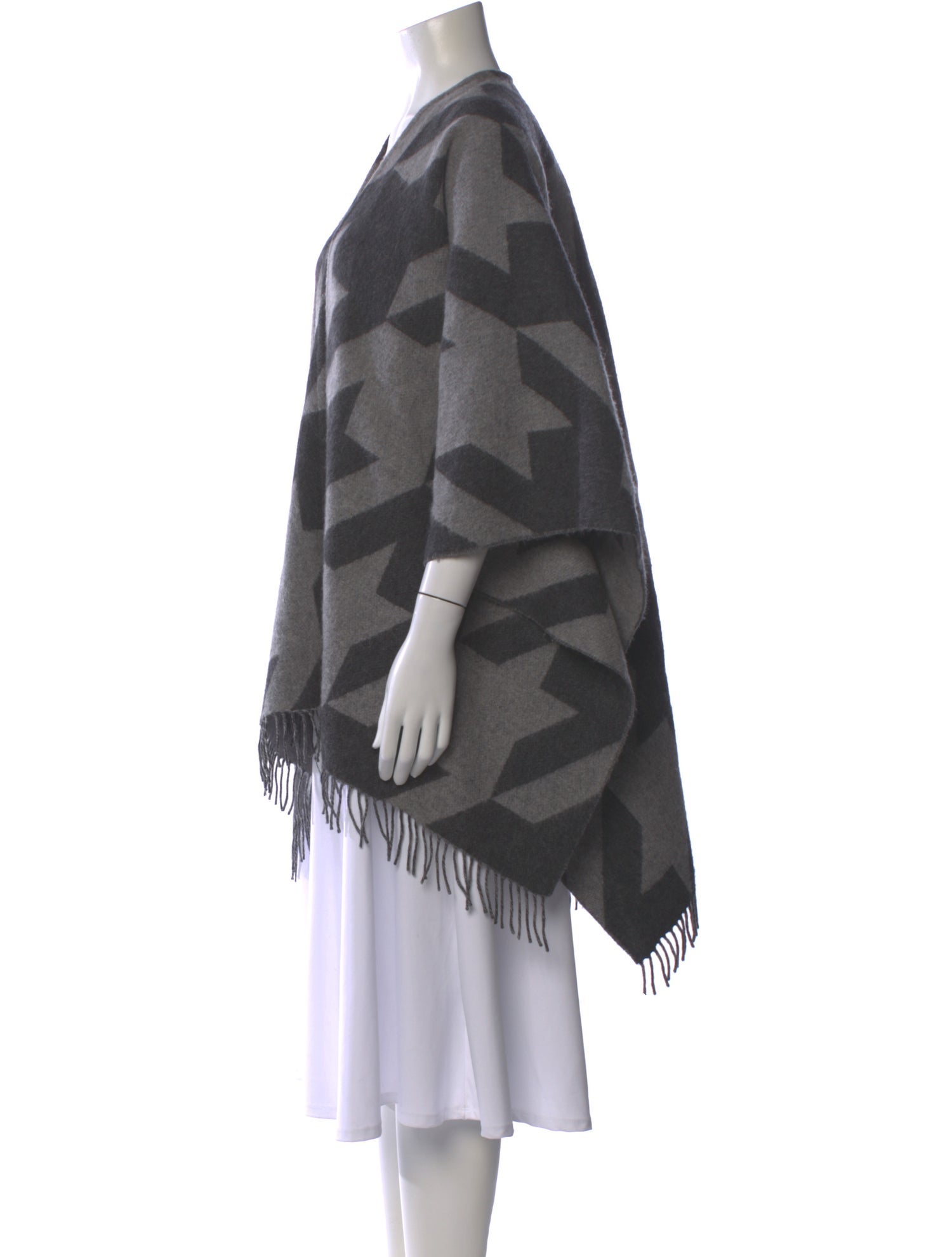 Amicale Merino Wool Printed Sweater