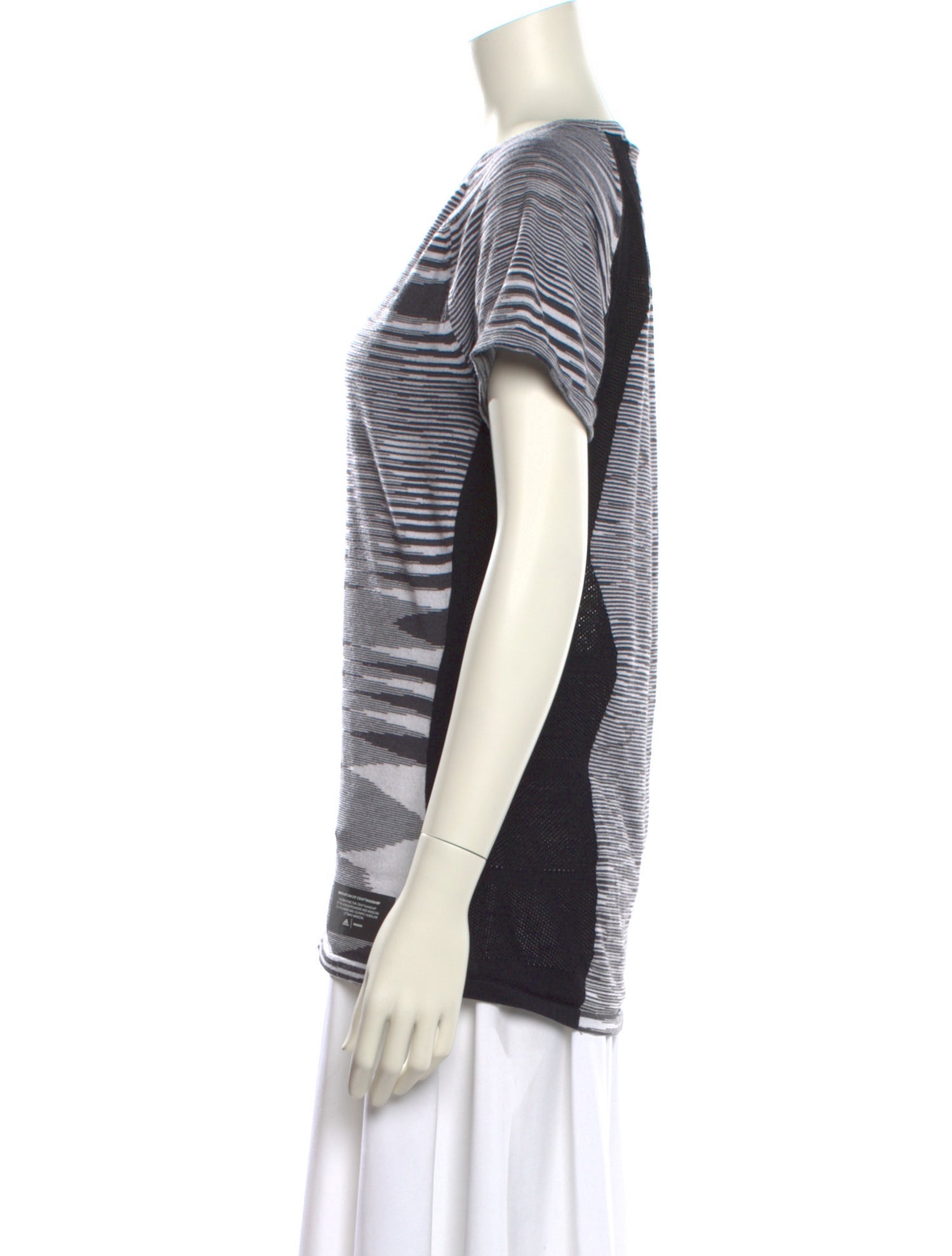 Adidas x Missoni Printed Scoop Neck T-Shirt