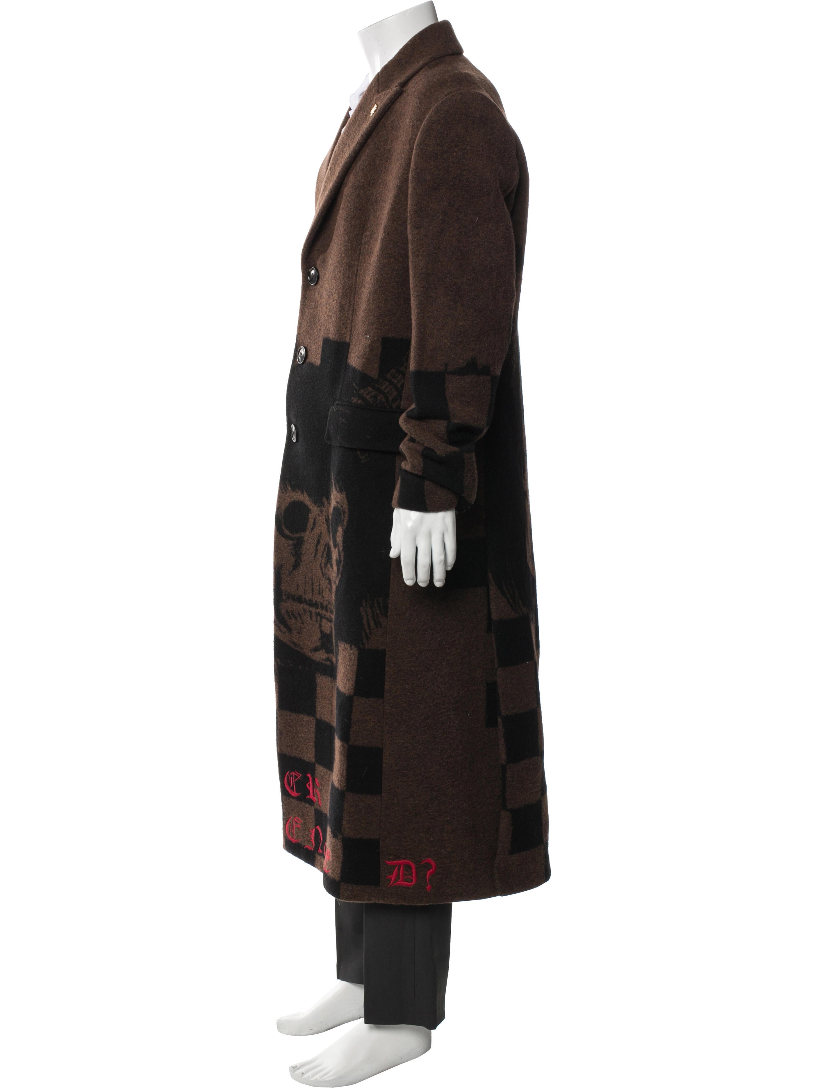 Amiri X Wes Lang Printed Overcoat