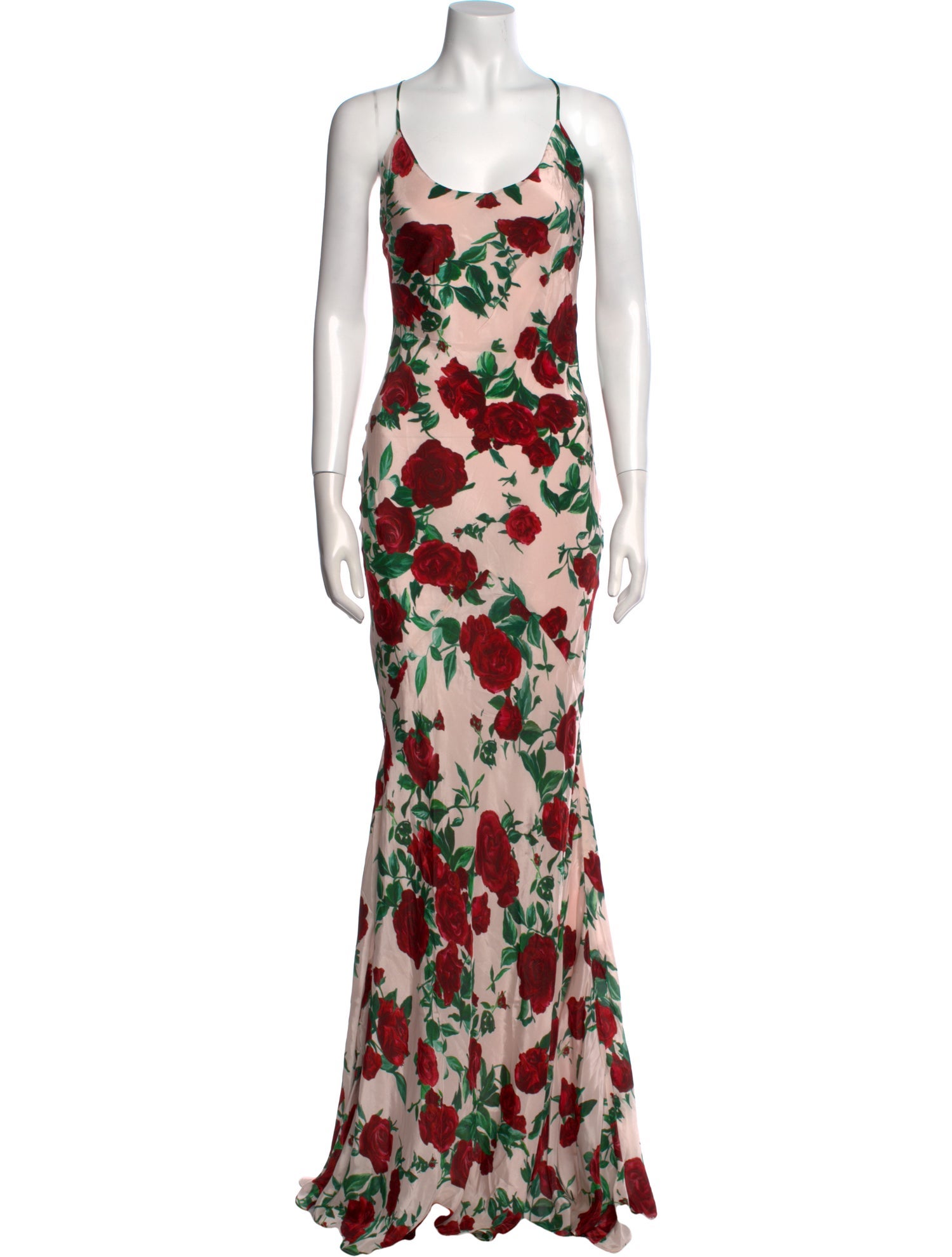 Alexandra Miro Floral Print Long Dress w/ Tags